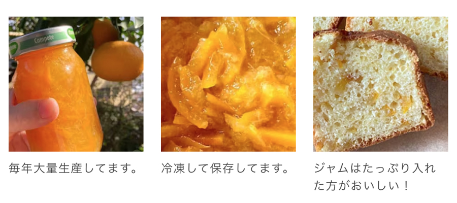 マーマレードケーキ